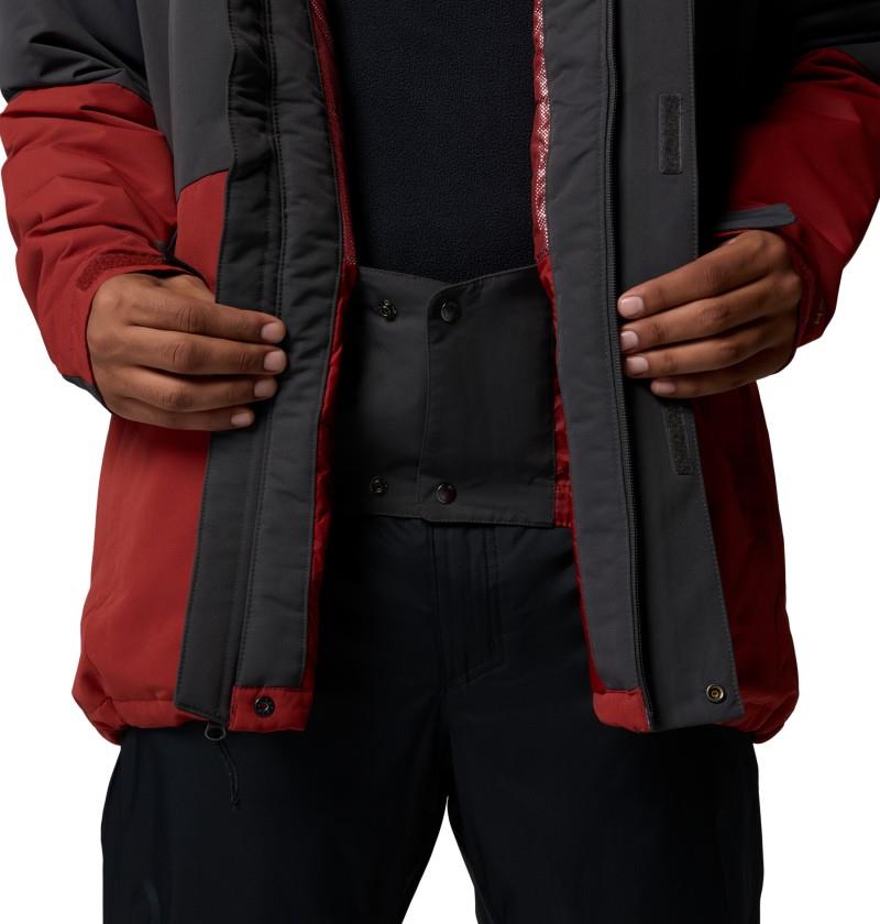 Last Tracks III Jacket - Mens - shark / red oxide 1