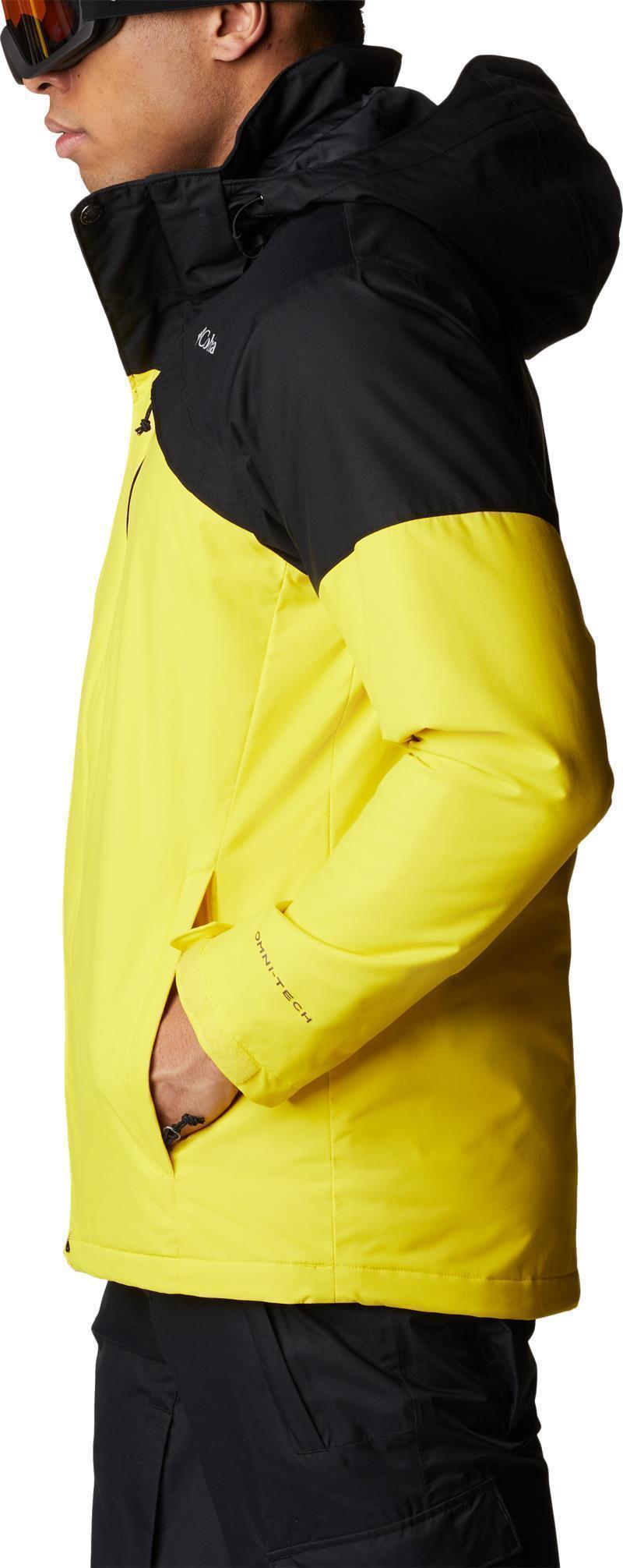 Last Tracks Jacket - Mens - Laser Lemon / Black 3