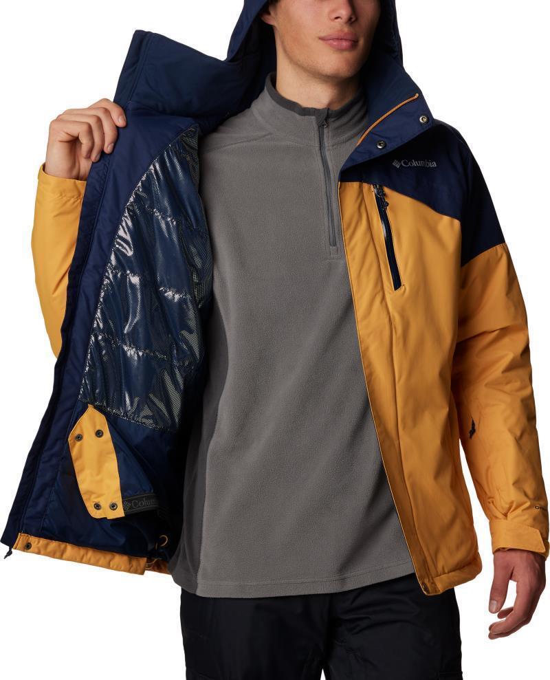 Last Tracks Jacket - Mens - Raw Honey / Collegiate Navy 4