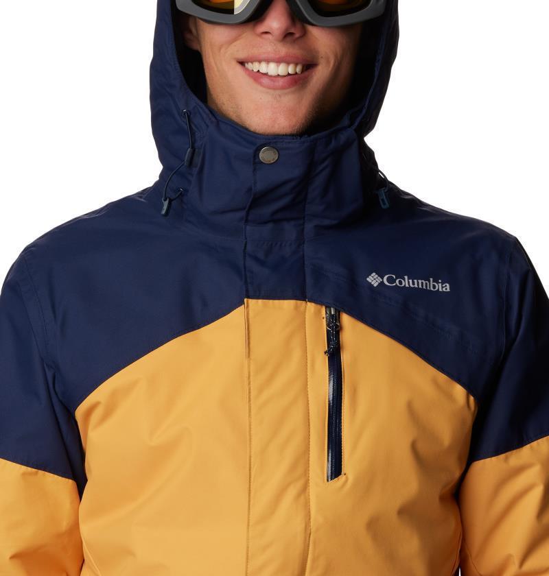 Last Tracks Jacket - Mens - Raw Honey / Collegiate Navy 6