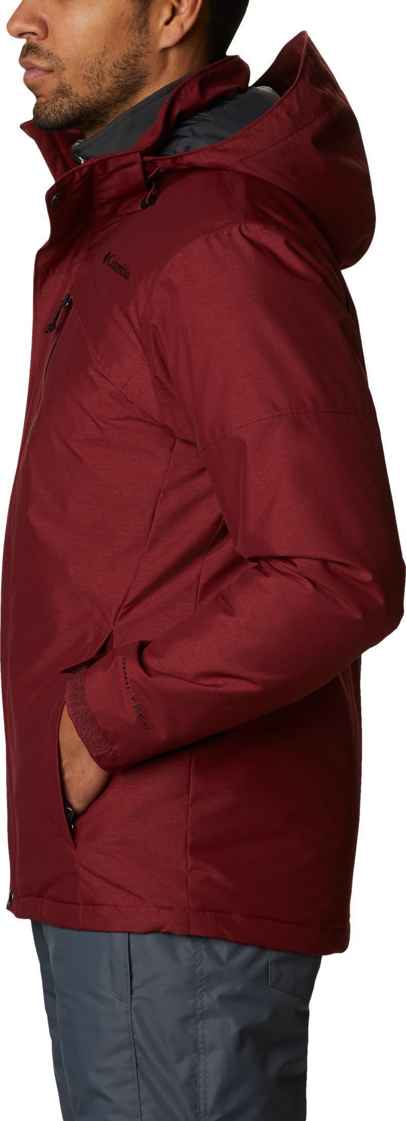 Last Tracks Jacket - Mens - Red Jasper Melange 3