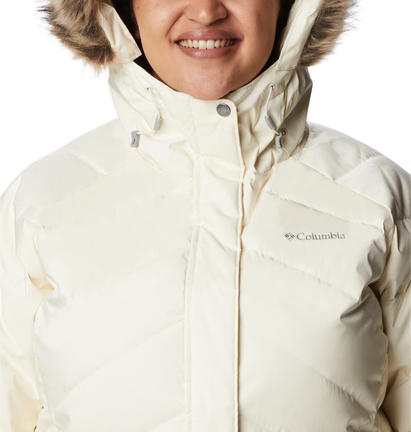 Lay D Down II Mid Jacket - Plus - Womens - Chalk Sheen 7