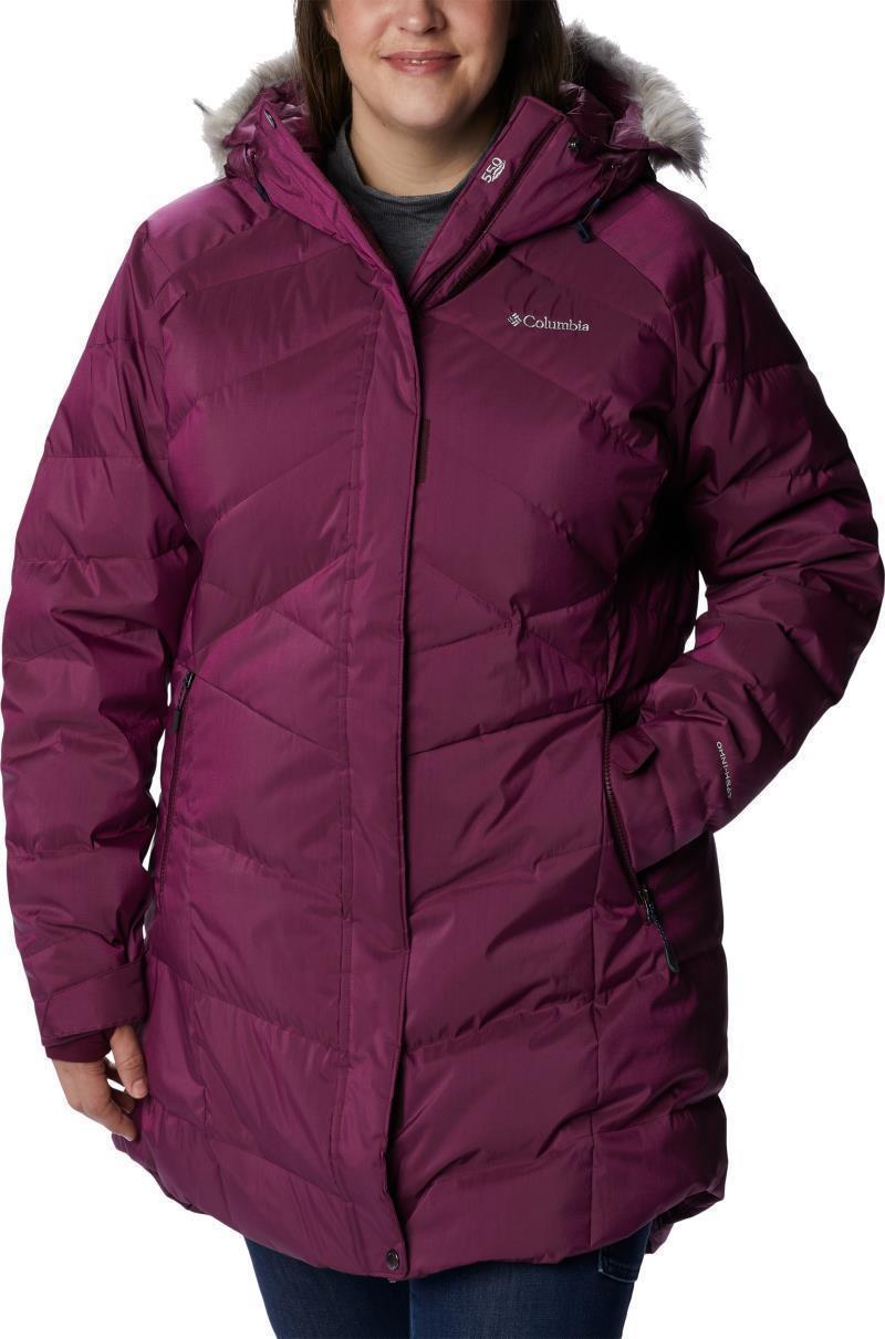 Lay D Down II Mid Jacket - Plus - Womens - Marionberry Sheen 1