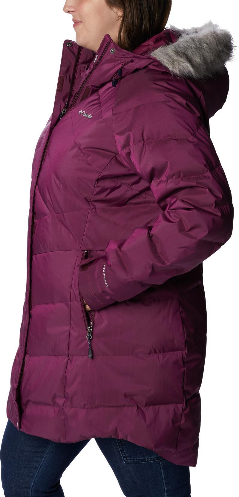 Lay D Down II Mid Jacket - Plus - Womens - Marionberry Sheen 3
