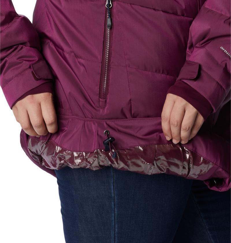 Lay D Down II Mid Jacket - Plus - Womens - Marionberry Sheen 9