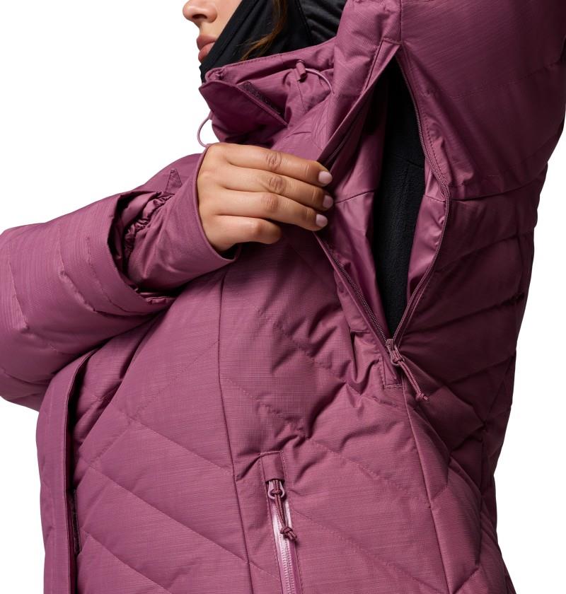 Lay D Down V Jacket, Extended - Womens - antique mauve 1
