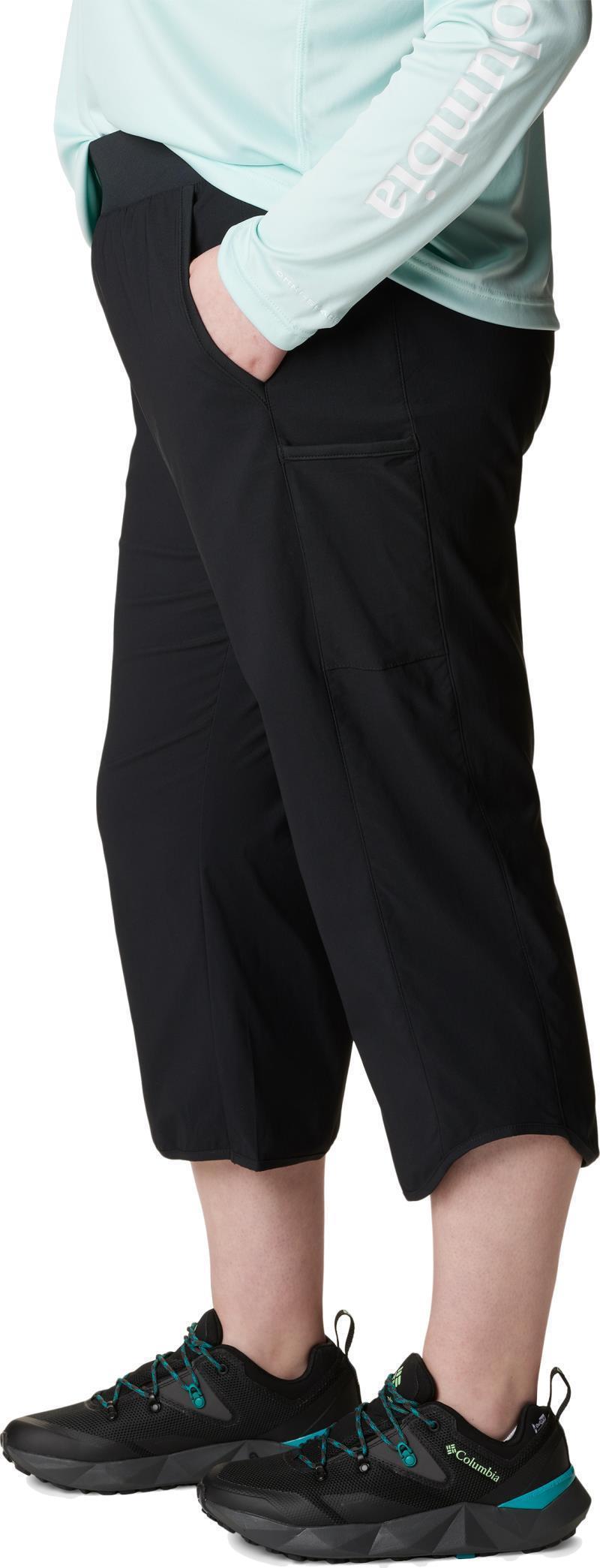 Leslie Falls Capris, Extended - Womens - Black 2