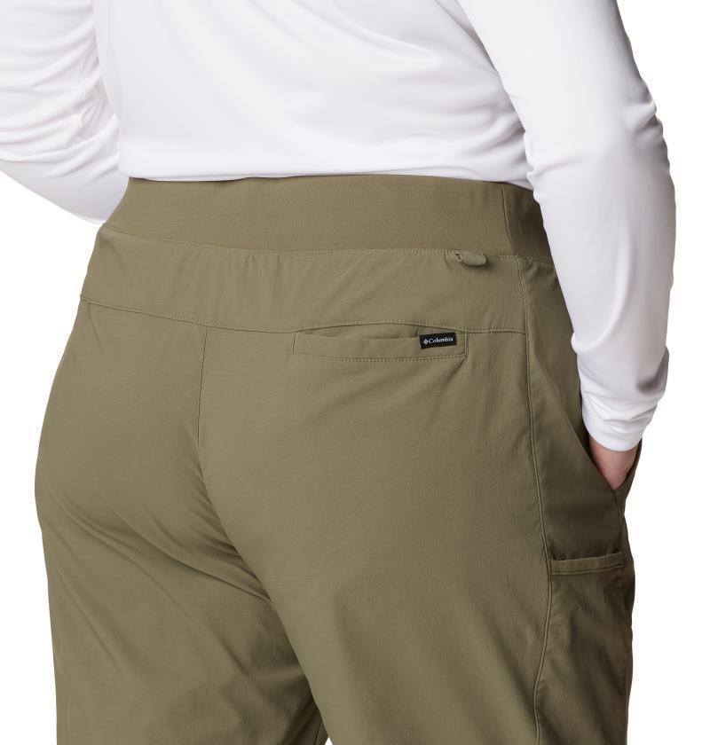 Leslie Falls Capris, Extended - Womens - Stone Green 6