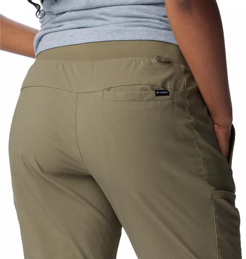 Leslie Falls Capris - Womens - Stone Green 4
