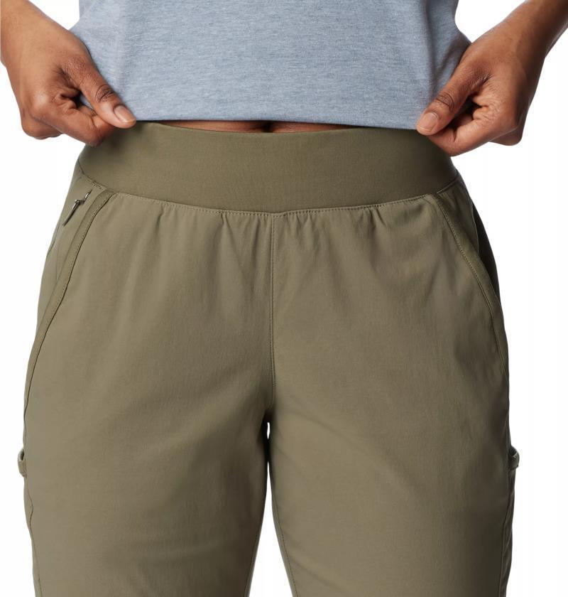 Leslie Falls Capris - Womens - Stone Green 3