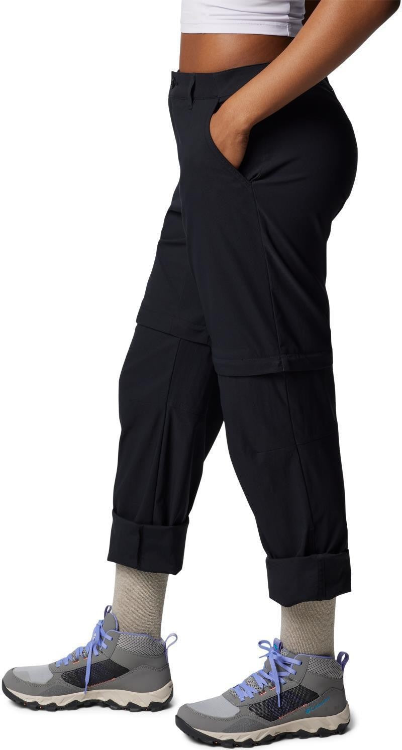 Leslie Falls Convertible Pants, Long - Womens - black 1