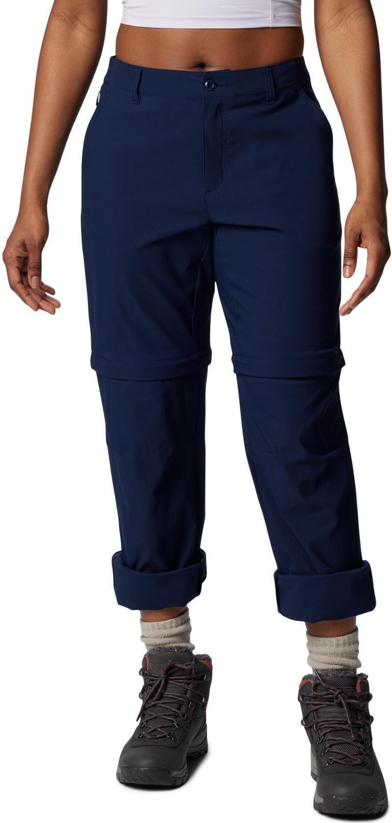 Leslie Falls Convertible Pants, Long - Womens - collegiate navy 1