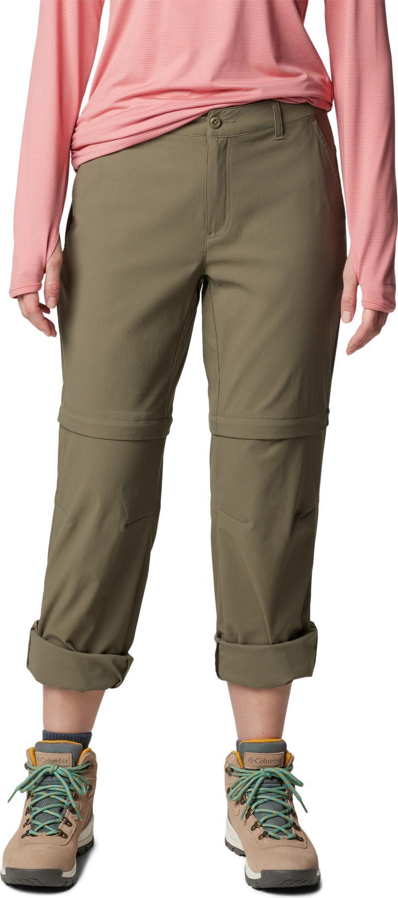 Leslie Falls Convertible Pants, Reg - Womens - stone green 1