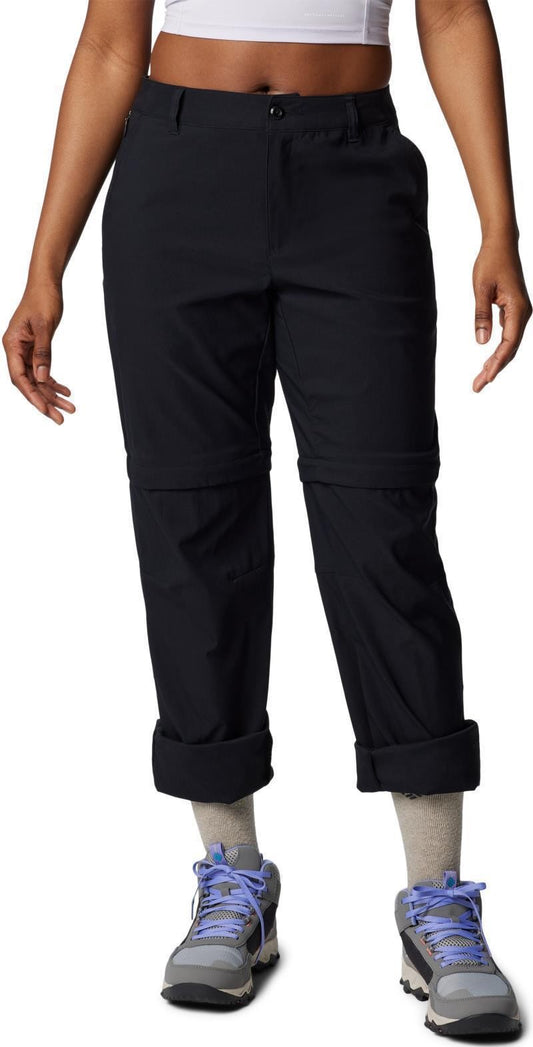Leslie Falls Convertible Pants, Short - Womens - black 1
