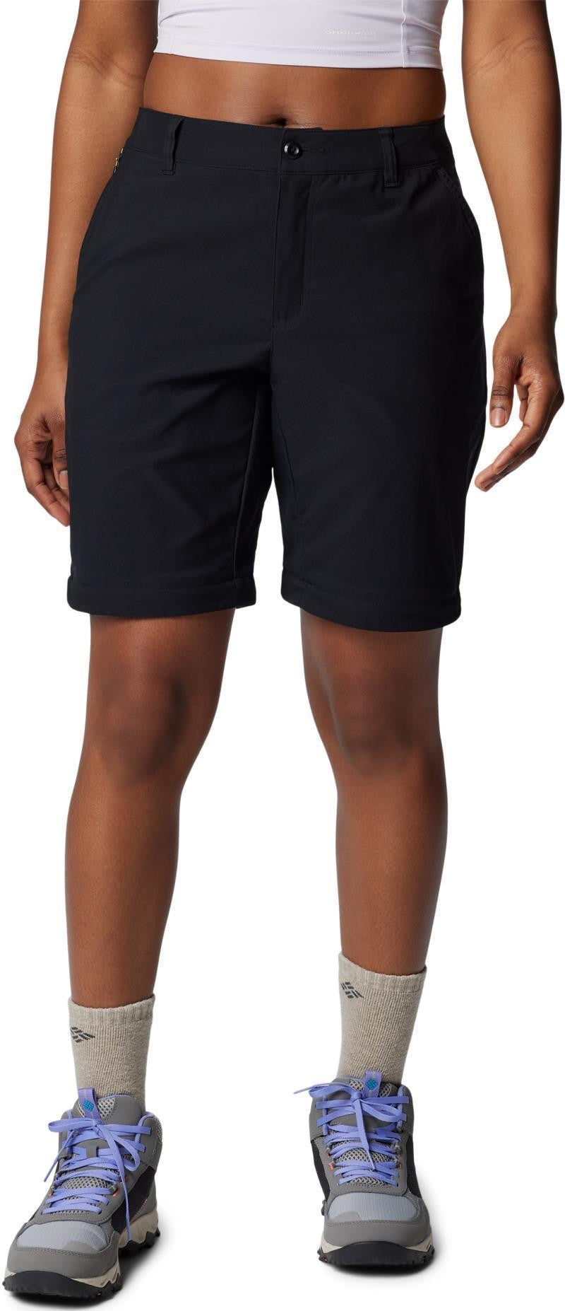 Leslie Falls Convertible Pants, Short - Womens - black 1