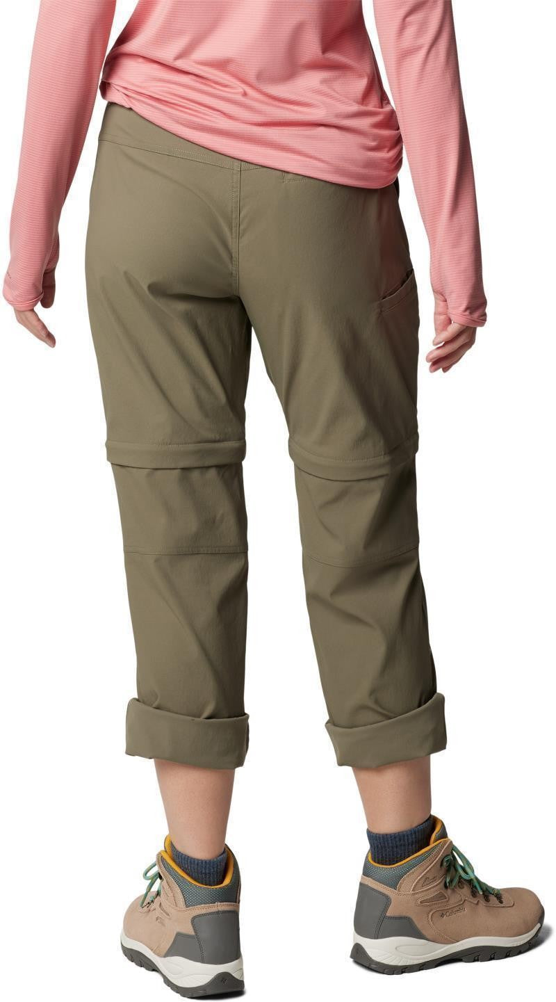 Leslie Falls Convertible Pants, Short - Womens - stone green 1