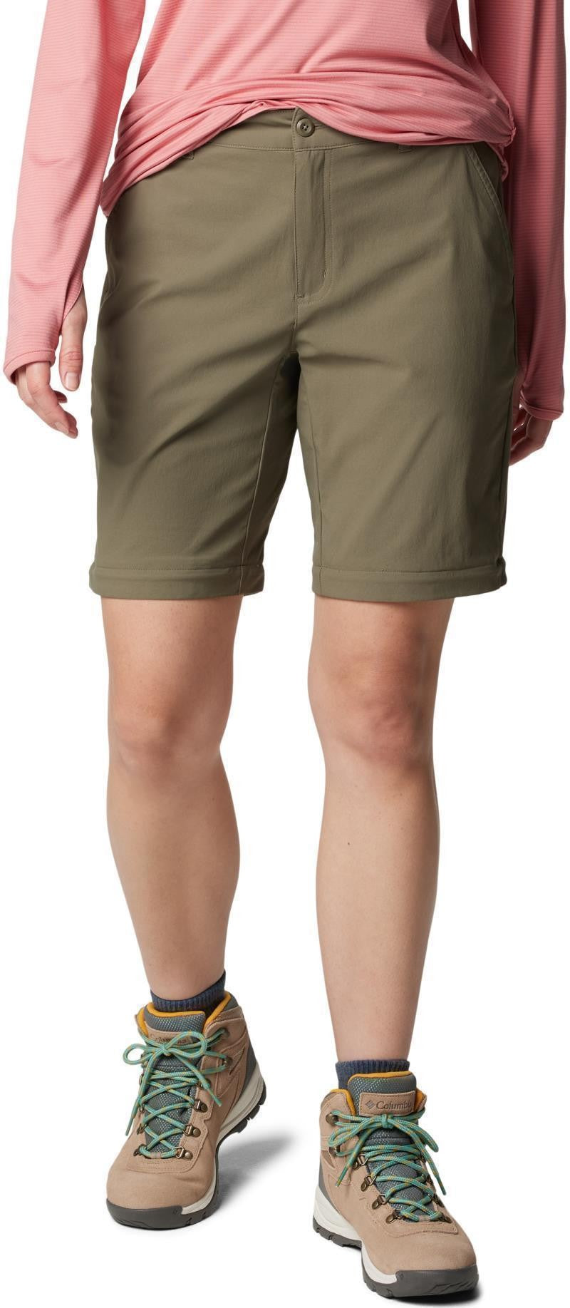 Leslie Falls Convertible Pants, Short - Womens - stone green 1