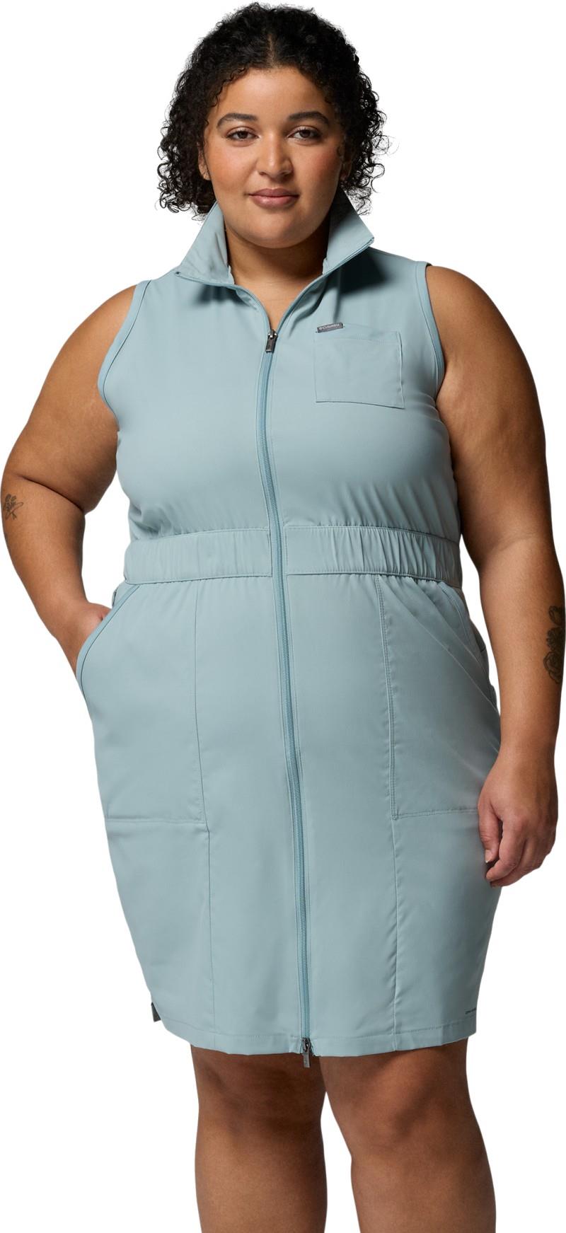 Leslie Falls Dress II, Extended - crushed blue 1