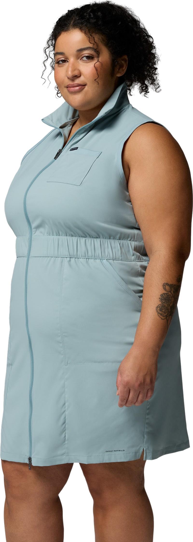 Leslie Falls Dress II, Extended - crushed blue 1
