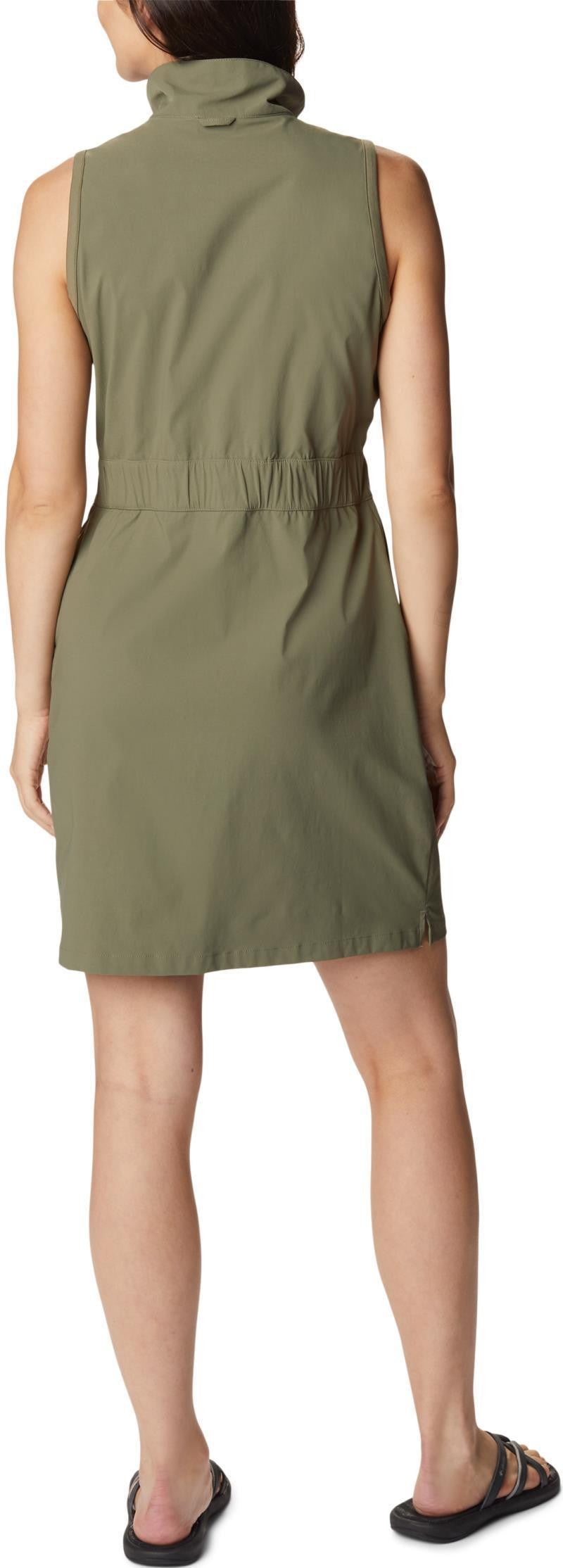 Leslie Falls Dress II - stone green 1