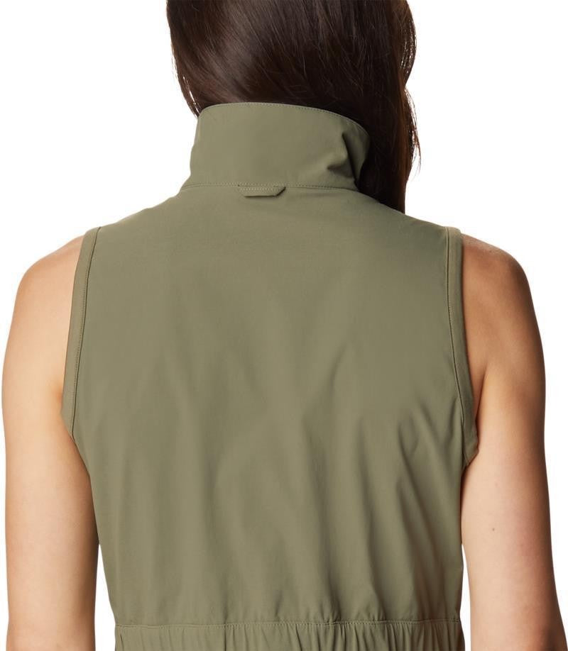 Leslie Falls Dress II - stone green 1