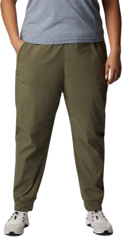 Leslie Falls Joggers, Extended - Womens - Stone Green 1