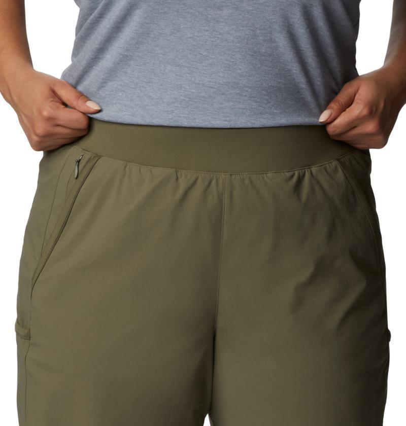 Leslie Falls Joggers, Extended - Womens - Stone Green 4