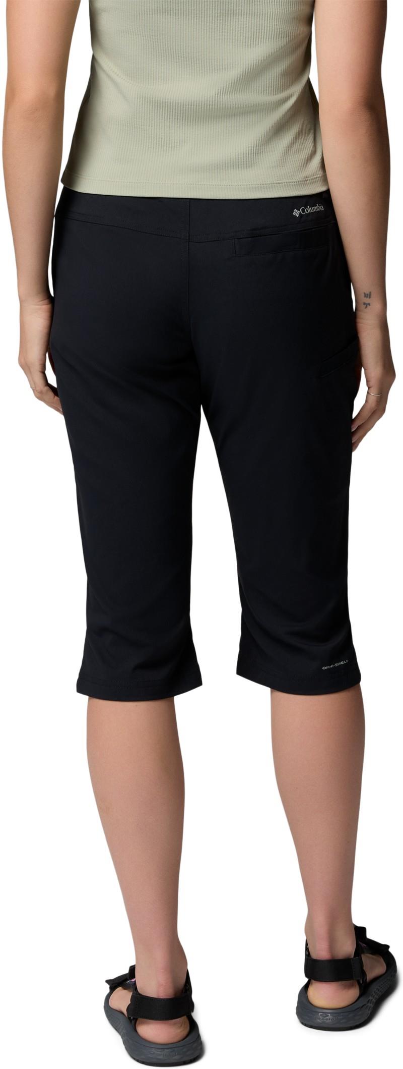Leslie Falls Knee Pants, 18" Inseam - Womens - black 1