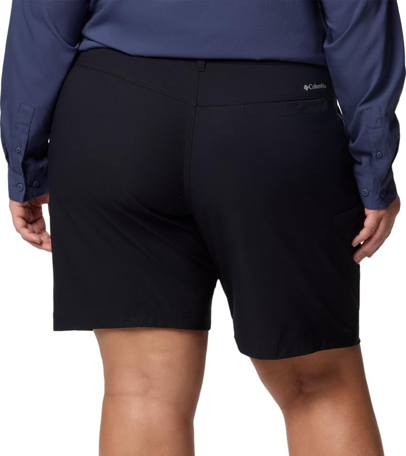 Leslie Falls Long Shorts II, 9" Inseam, Extended - Womens - black 1