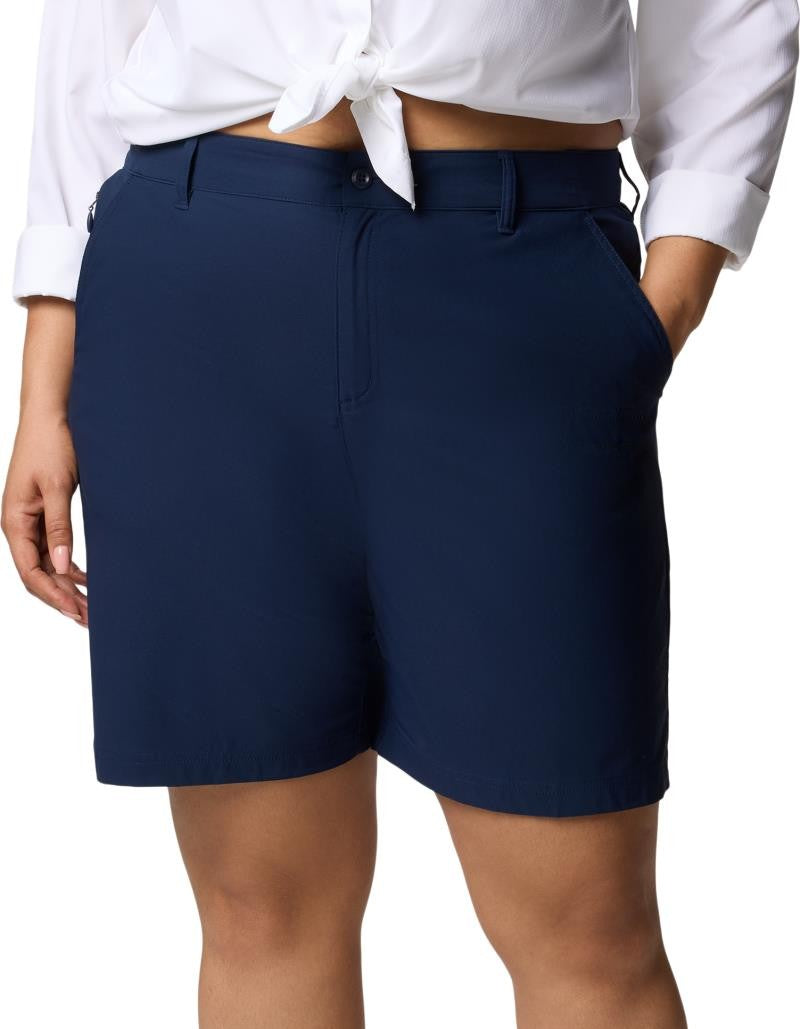 Leslie Falls Long Shorts II, 9" Inseam, Extended - Womens - collegiate navy 1