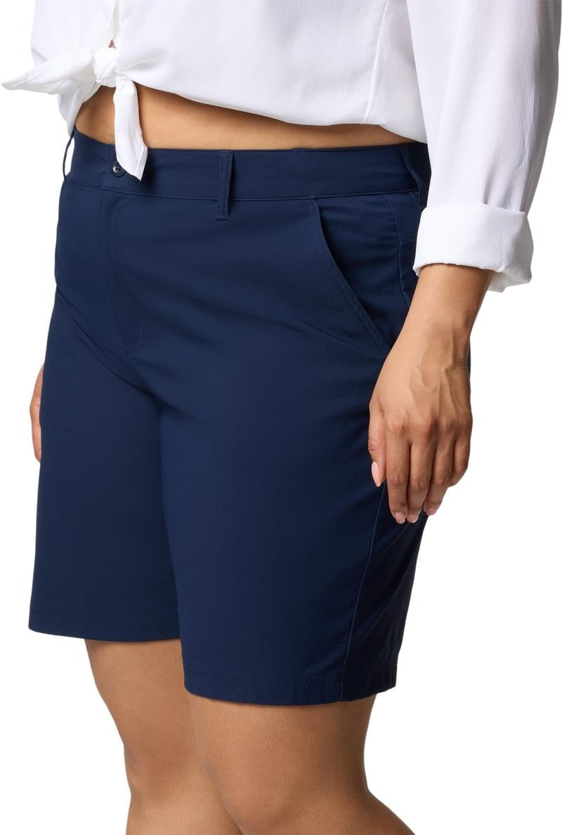 Leslie Falls Long Shorts II, 9" Inseam, Extended - Womens - collegiate navy 1