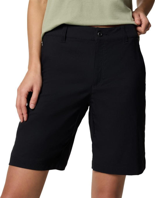 Leslie Falls Long Shorts II, 9" Inseam - Womens - black 1