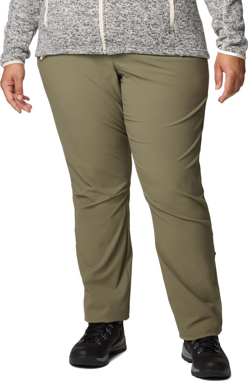 Leslie Falls Pants II, Reg, Extended - Womens - Stone Green 1