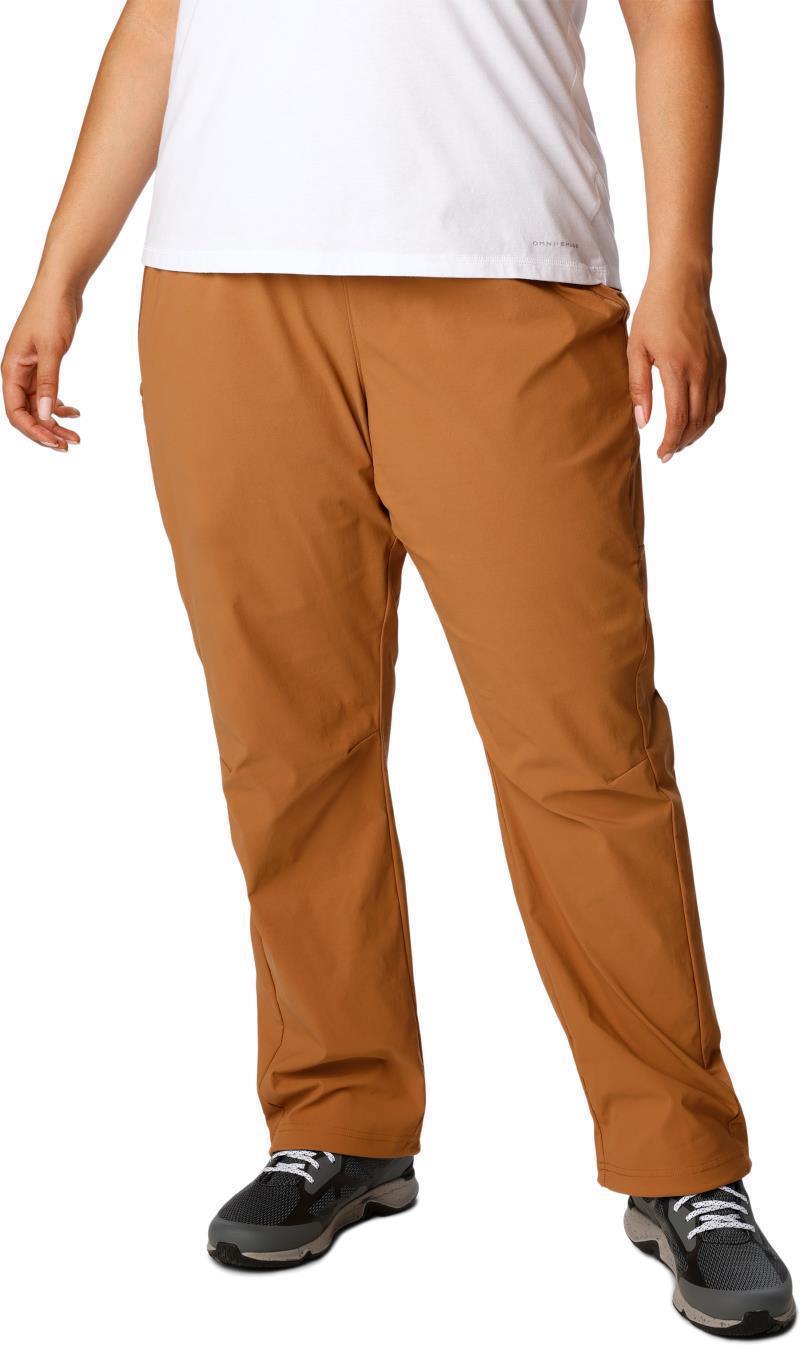 Leslie Falls Pants, Reg, Extended - Womens - Camel Brown 1