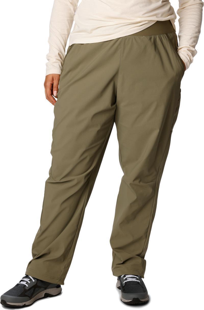 Leslie Falls Pants, Reg, Extended - Womens - Stone Green 1