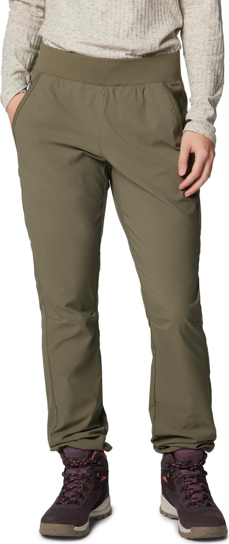 Leslie Falls Pull-On Pants, Long - Womens - stone green 1