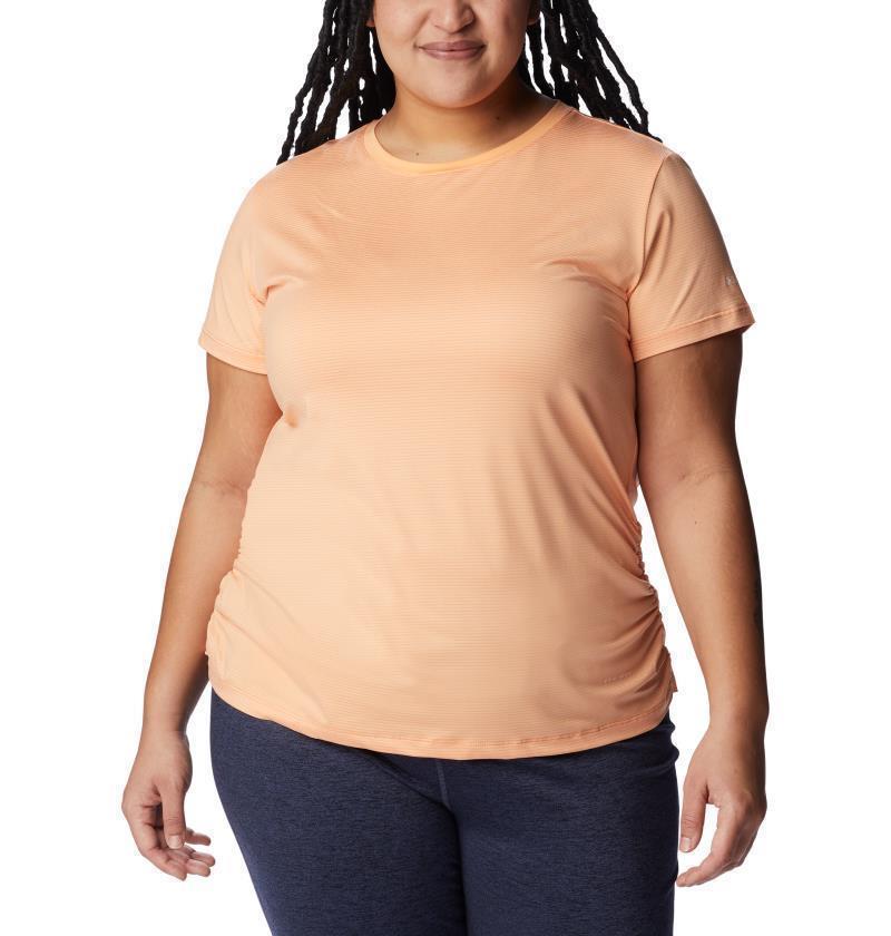 Leslie Falls SS, Extended - Womens - Peach 1