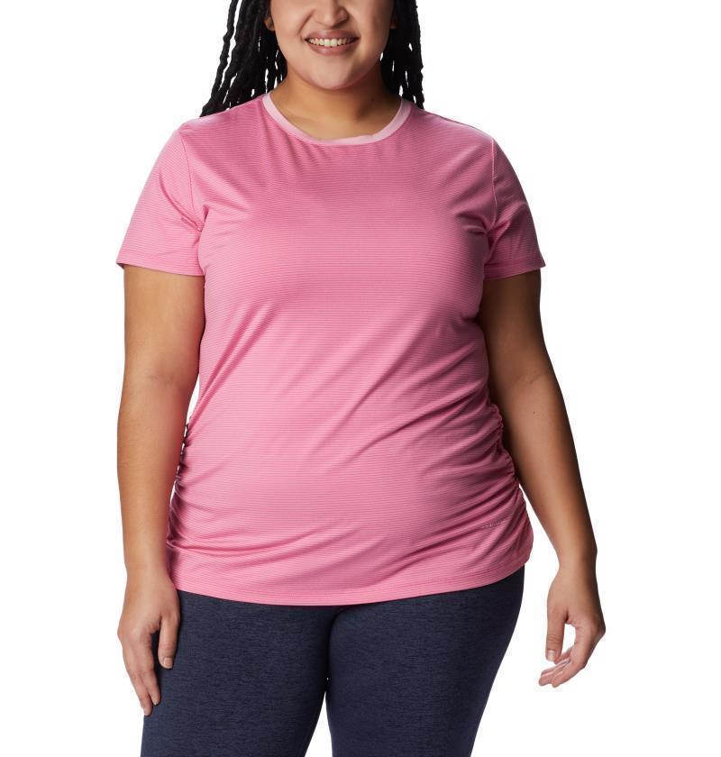 Leslie Falls SS, Extended - Womens - Wild Rose 1