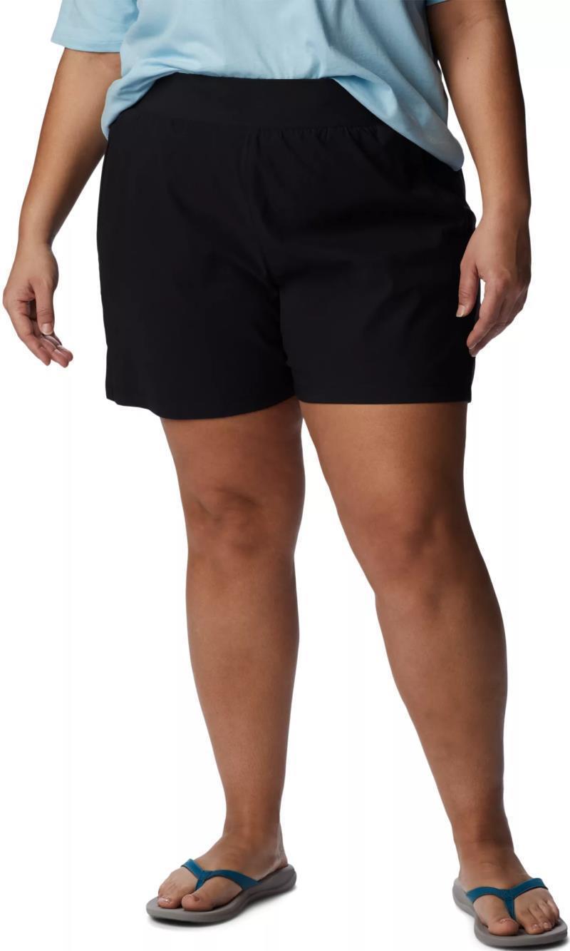 Leslie Falls Shorts, 5" Inseam - Plus - Womens - Black 1