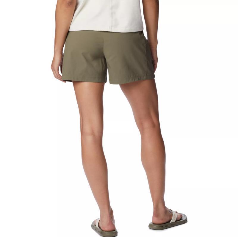 Leslie Falls Shorts, 5" Inseam - Womens - Stone Green 2