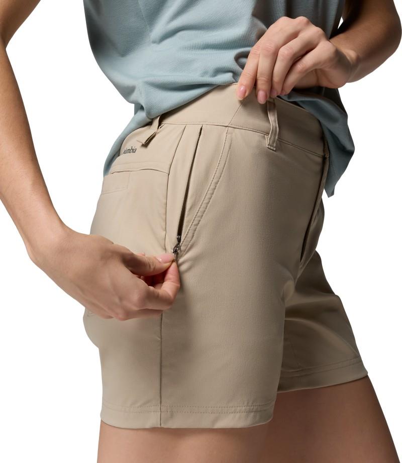 Leslie Falls Shorts II, 5" Inseam - Womens - ancient fossil 1