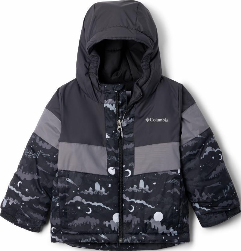 Lightning Lift II Jacket - Toddler Boys - Black Hypergalactic / Shark / City Grey 1