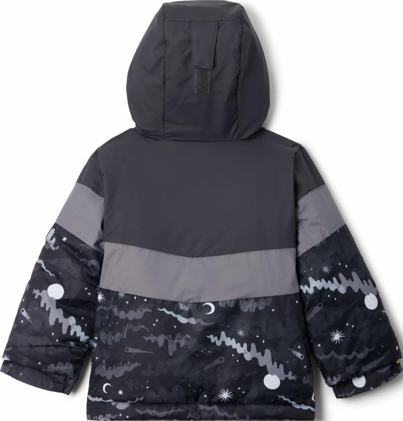 Lightning Lift II Jacket - Toddler Boys - Black Hypergalactic / Shark / City Grey 2