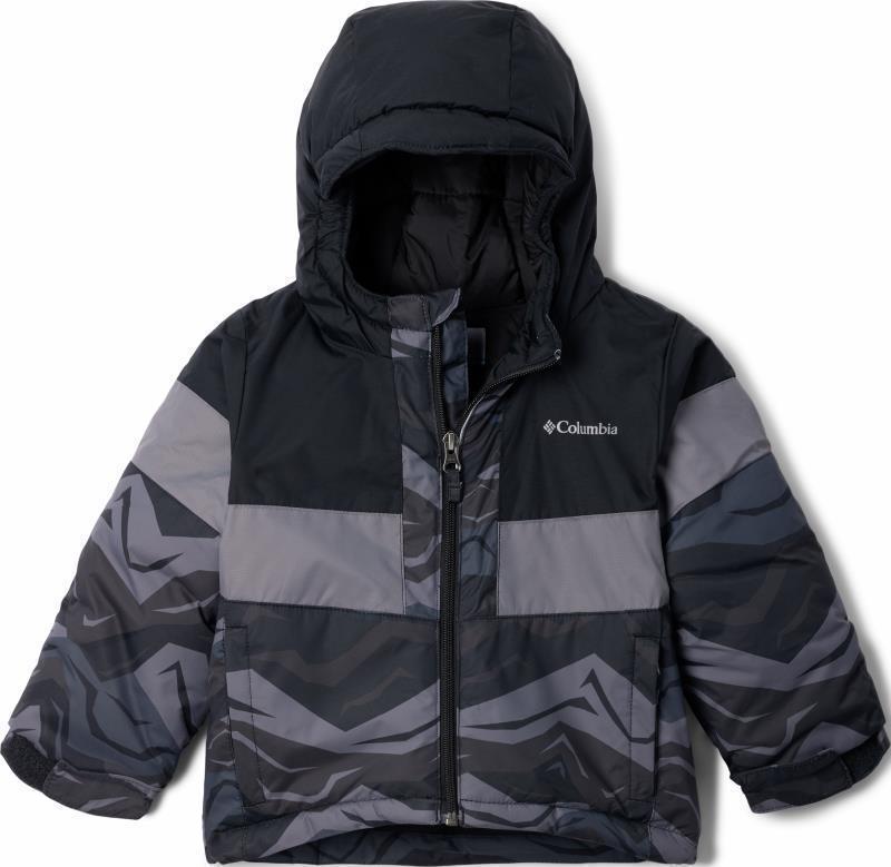 Lightning Lift II Jacket - Toddler Boys - Black Tectonic / Black / City Grey 1