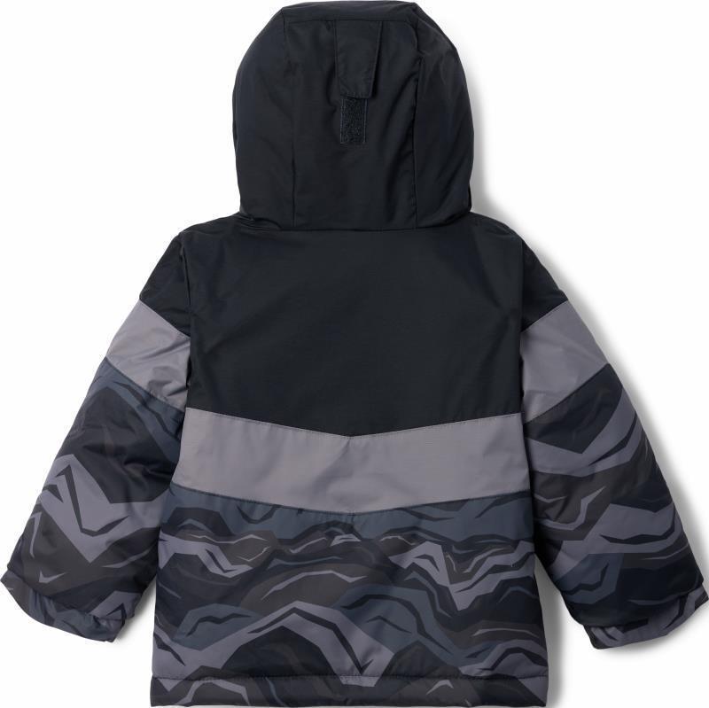 Lightning Lift II Jacket - Toddler Boys - Black Tectonic / Black / City Grey 2