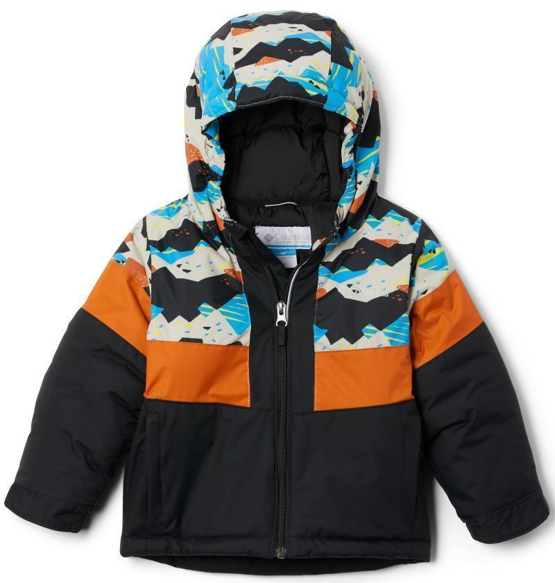Lightning Lift II Jacket - Toddler Boys - black / ancient fossil scrapscape 1
