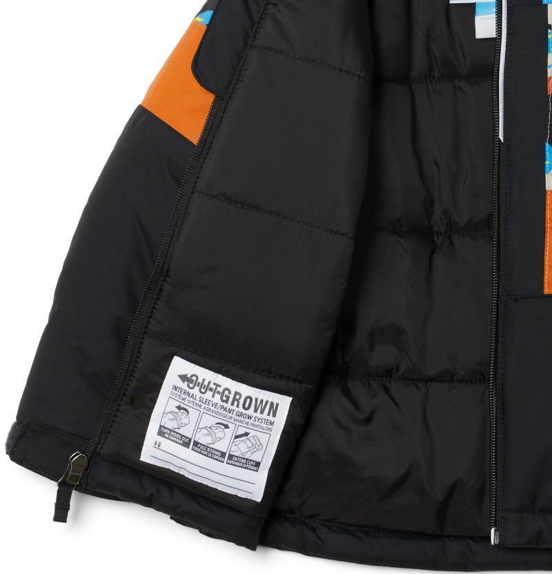 Lightning Lift II Jacket - Toddler Boys - black / ancient fossil scrapscape 1
