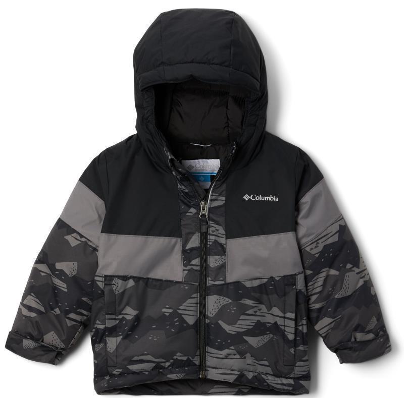 Lightning Lift II Jacket - Toddler Boys - black scrapscape tonal / black / city grey 1