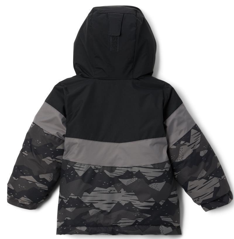 Lightning Lift II Jacket - Toddler Boys - black scrapscape tonal / black / city grey 1