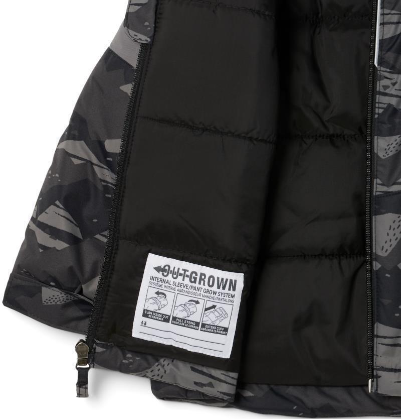 Lightning Lift II Jacket - Toddler Boys - black scrapscape tonal / black / city grey 1